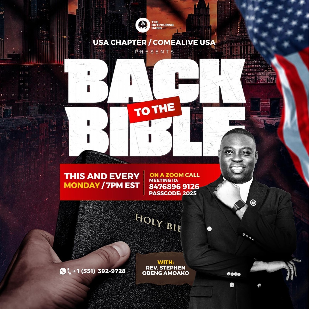 Back to the Bible flyer